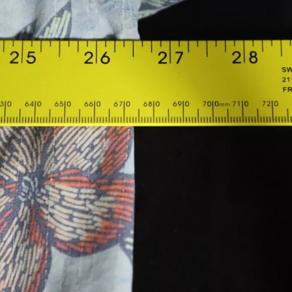 Tommy Bahama Button Up Shirt Mens XXL Blue Floral Hawaiian Tropical Beach Silk - Picture 7 of 9